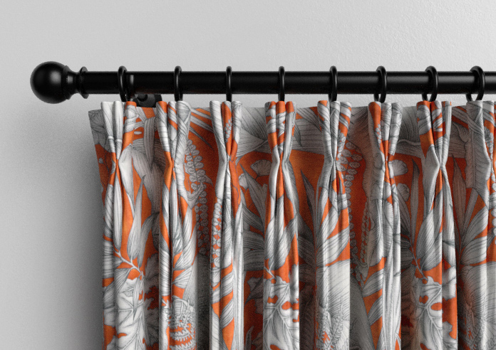 Caicos, Mandarin - Made to Measure Curtains - Image 11